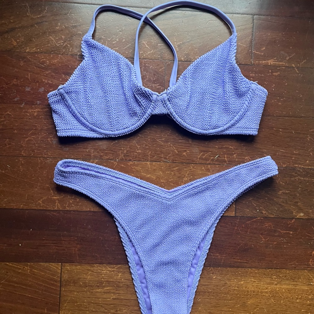 Hollister Purple Bikini Set
